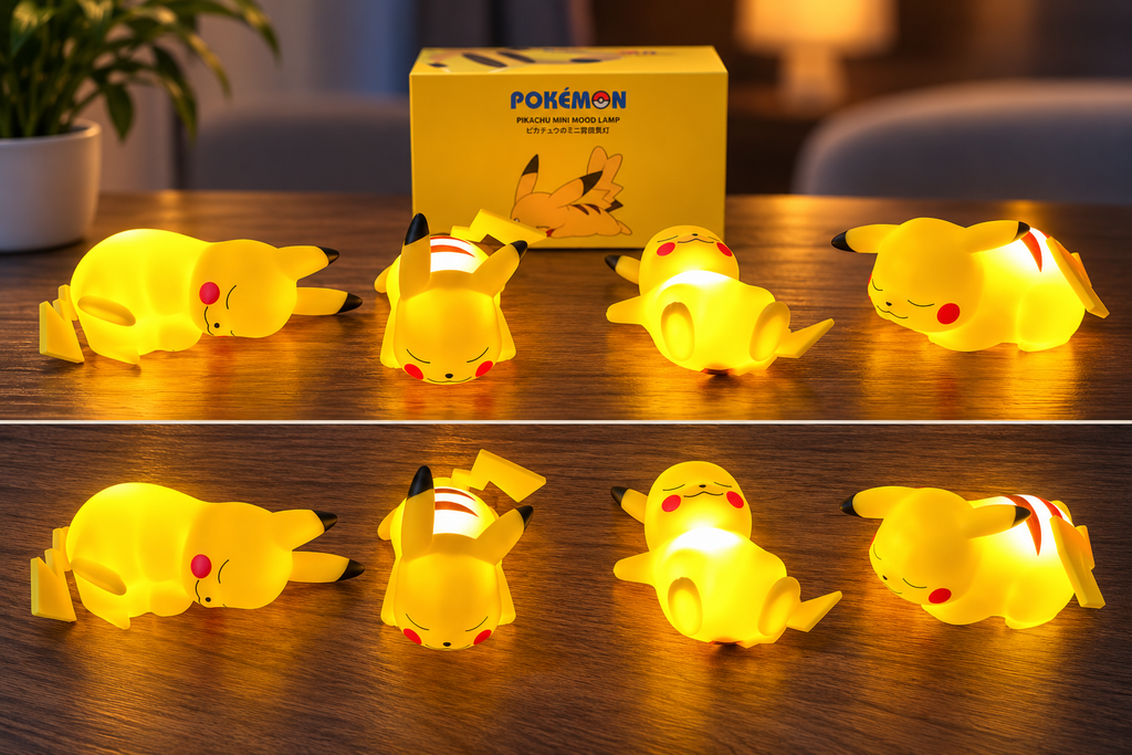 3D-Druck LED-Nachtlicht – 4 Motive