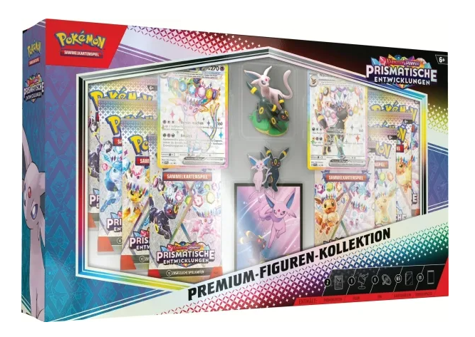 Pokémon Prismatische Entwicklungen – Premium-Figuren-Kollektion (DE)