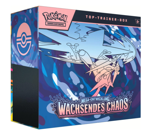 Pokémon Wachsendes Chaos – Top-Trainer-Box (DE)